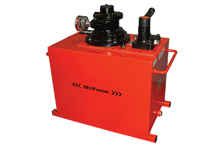 پمپ پنوماتیکی (بادی) هیدرولیکی 700 بار دو سرعته با شیر تنظیم فشار مدل HAP-Range ساخت هایفورس انگلستان