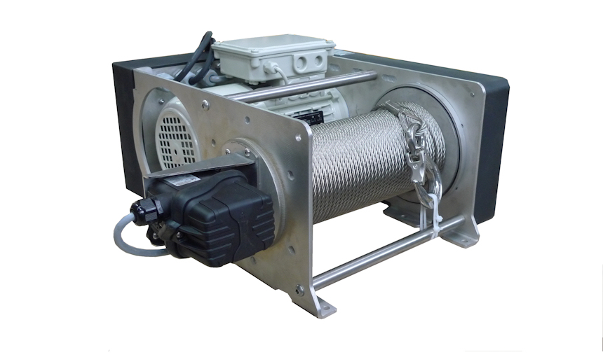 وینچ کشنده برقی الکتریکی با ظرفیت 250 کیلوگرم مدل PRIMO INOX stainless steel version 250 kg ساخت هوچز فرانسه