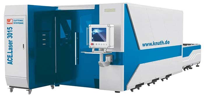 برش لیزری صنعتی مدل ACE LASER ساخت کنوت آلمان