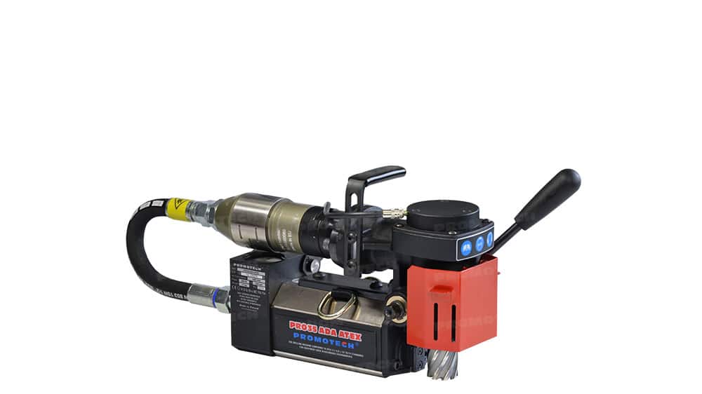 دریل مگنت (مغناطیسی) پنوماتیکی بادی مدل PRO-35 ADA ATEX ساخت پروموتک لهستان