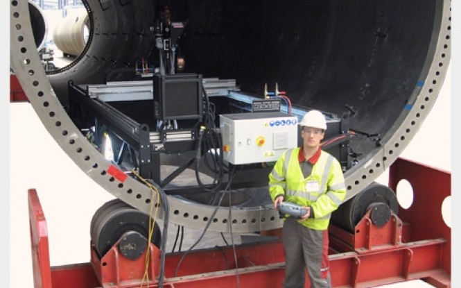 جوش و برش پرتابل 5 محور بروش زیر پودری مدل MCM ساخت پروموتک لهستان