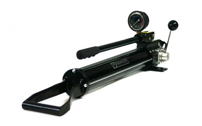 پمپ دستی هیدرولیکی دو پورت دو سرعته مدل HP-1000 SD ساخت اکولایزر انگلستان