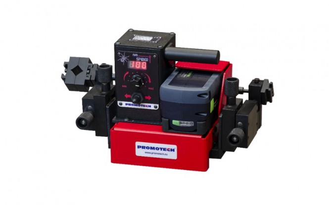 جوش باطری خور (شارژی) 25 وات جهت جوش کاری پیوسته مدل MINI-SPIDER ساخت پروموتک لهستان