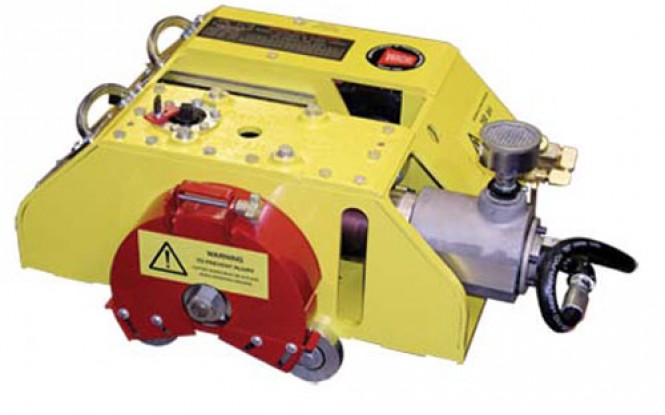 برش ، پخ زنی و تراش کاری زنجیری لوله با درایو پنوماتیکی بادی مدل Trav-L-Cutter Model E Air Kit ساخت وش آمریکا